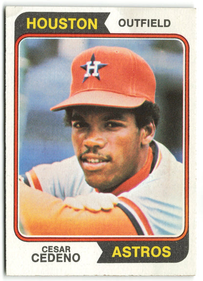 1974 Topps #200 Cesar Cedeno