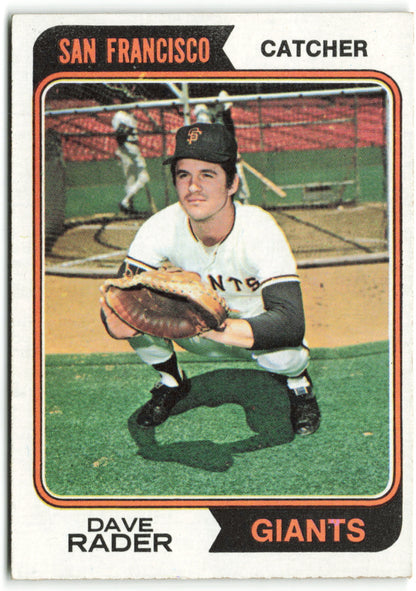 1974 Topps #213 Dave Rader