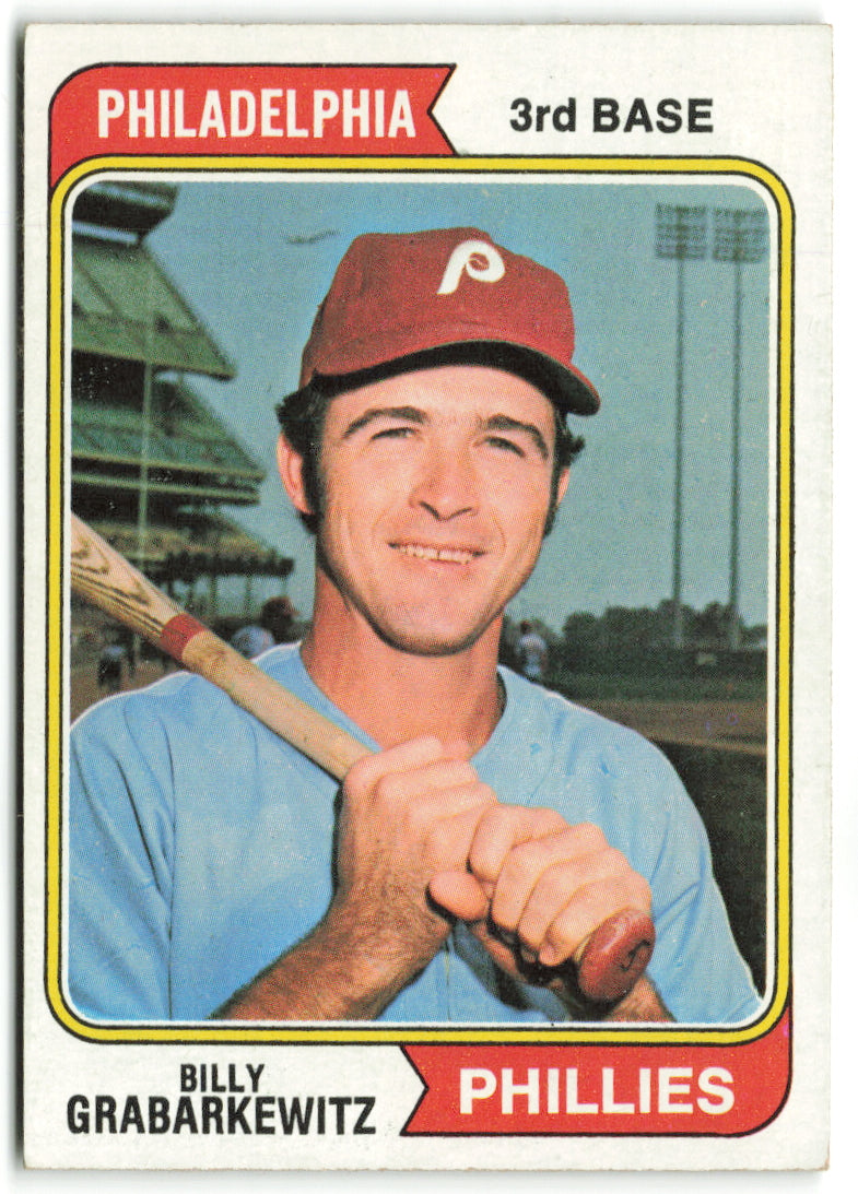 1974 Topps #214 Billy Grabarkewitz