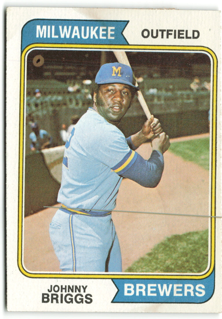 1974 Topps #218 Johnny Briggs