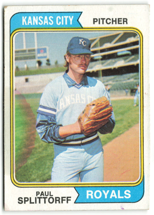 1974 Topps #225 Paul Splittorff