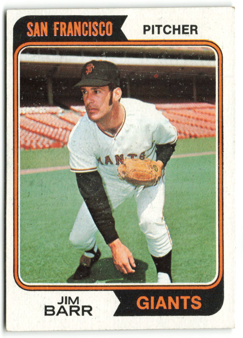 1974 Topps #233 Jim Barr