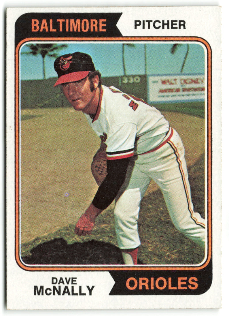 1974 Topps #235 Dave McNally