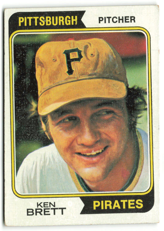 1974 Topps #237 Ken Brett