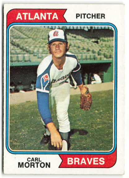 1974 Topps #244 Carl Morton