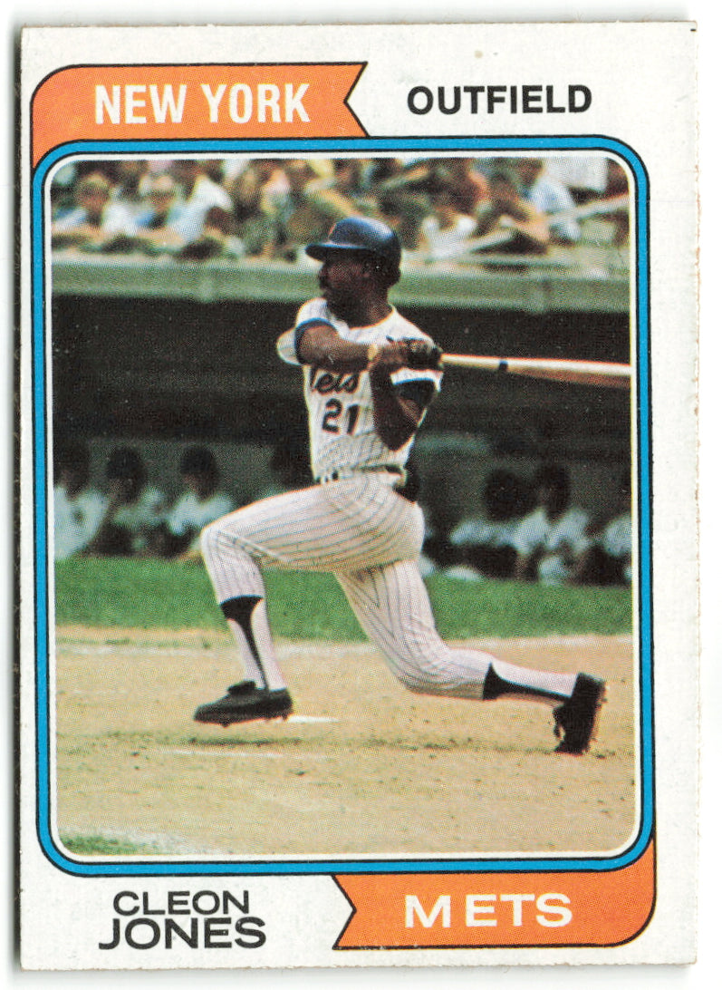 1974 Topps #245 Cleon Jones