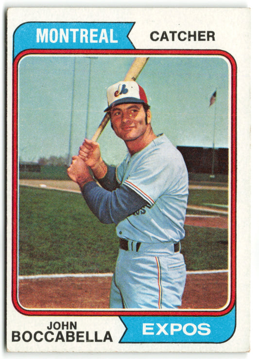 1974 Topps #253 John Boccabella