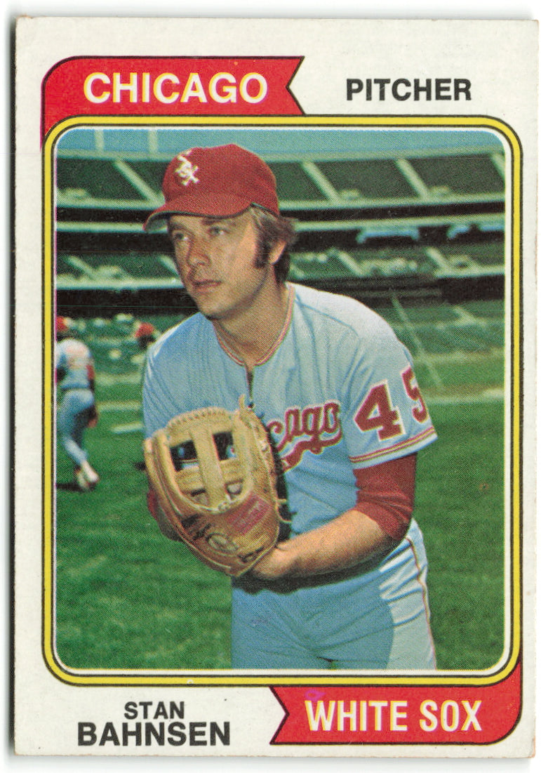 1974 Topps #254 Stan Bahnsen