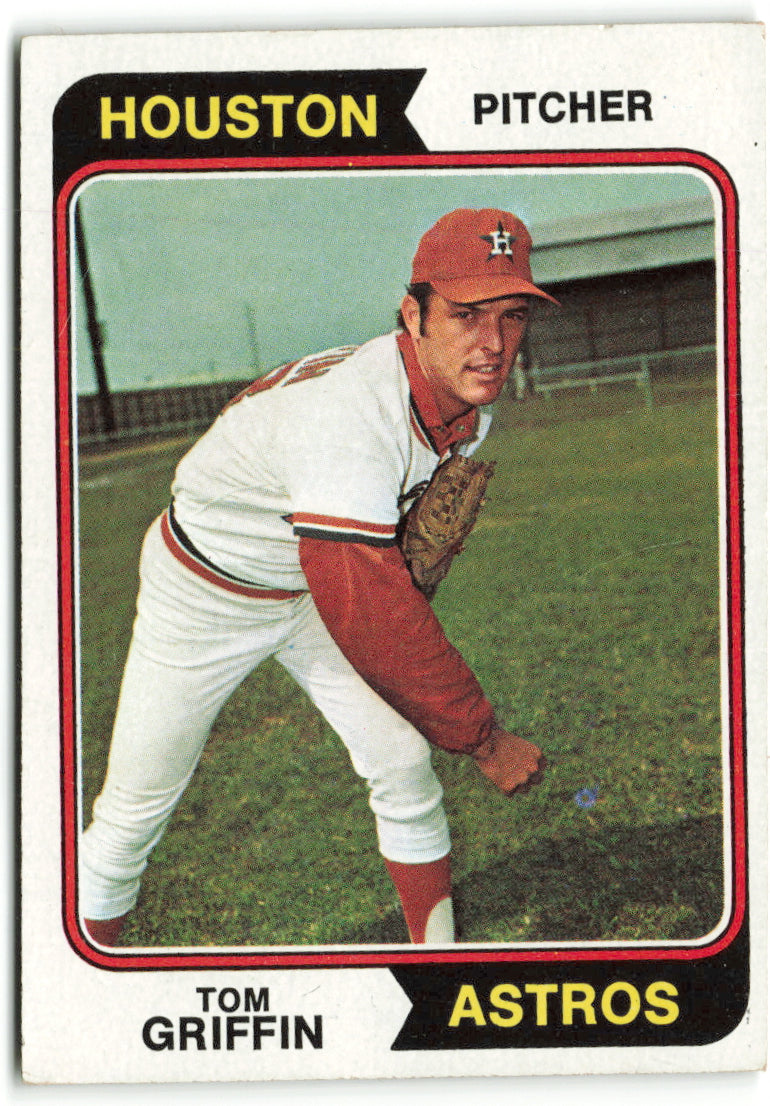 1974 Topps #256 Tom Griffin