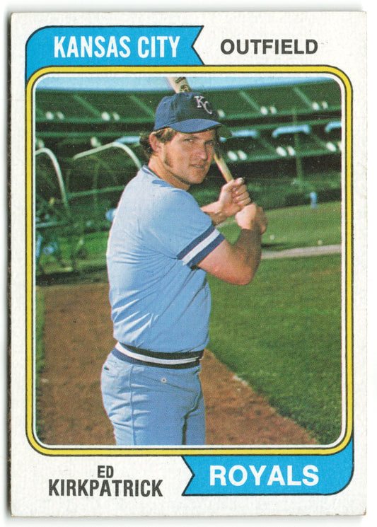 1974 Topps #262 Ed Kirkpatrick