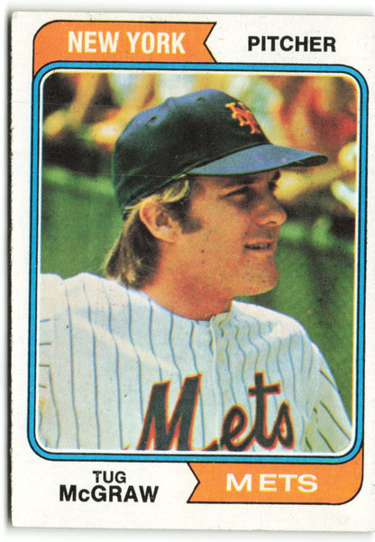 1974 Topps #265 Tug McGraw