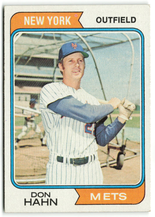 1974 Topps #291 Don Hahn