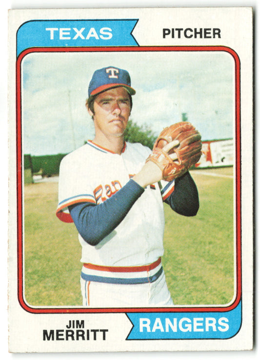 1974 Topps #318 Jim Merritt