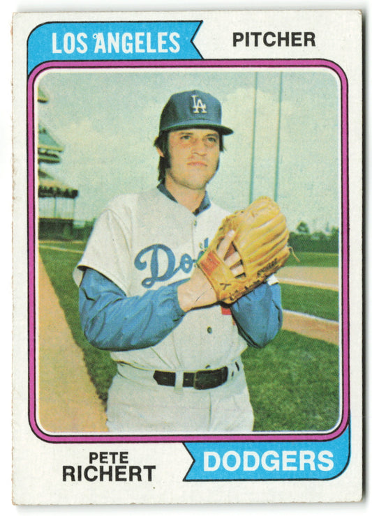 1974 Topps #348 Pete Richert