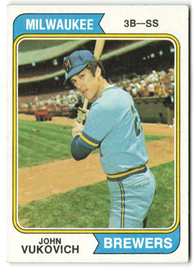 1974 Topps #349 John Vukovich