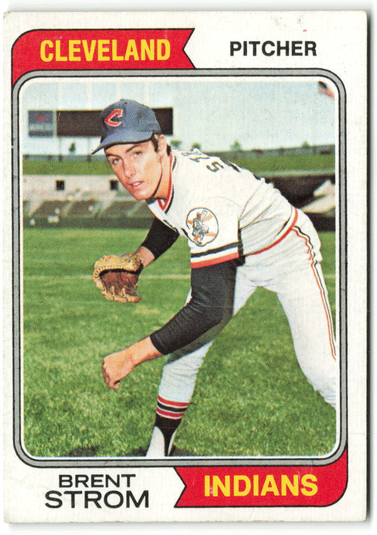 1974 Topps #359 Brent Strom