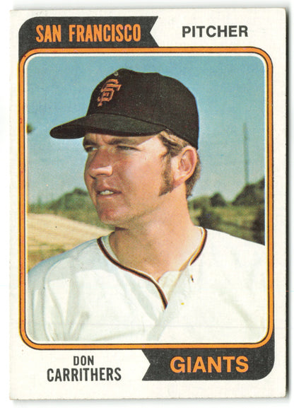 1974 Topps #361 Don Carrithers