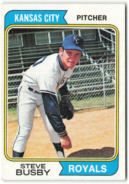 1974 Topps #365 Steve Busby