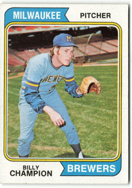 1974 Topps #391 Billy Champion