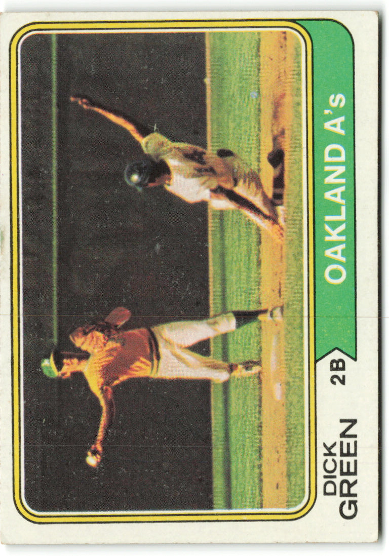 1974 Topps #392 Dick Green