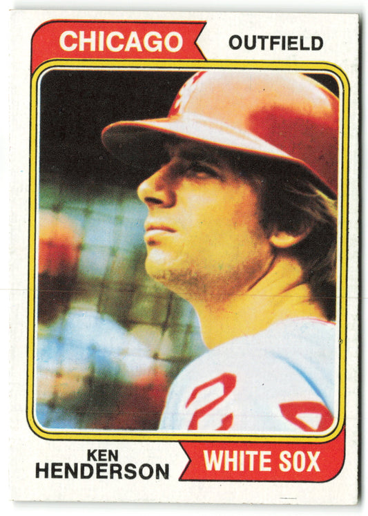 1974 Topps #394 Ken Henderson