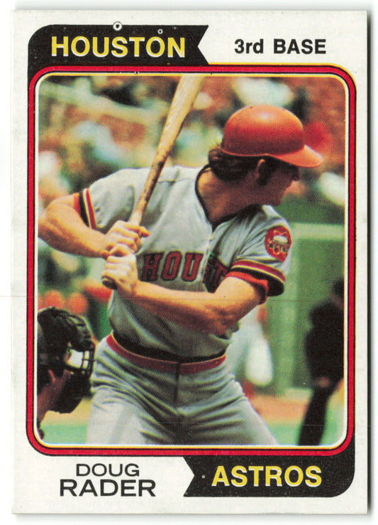 1974 Topps #395 Doug Rader