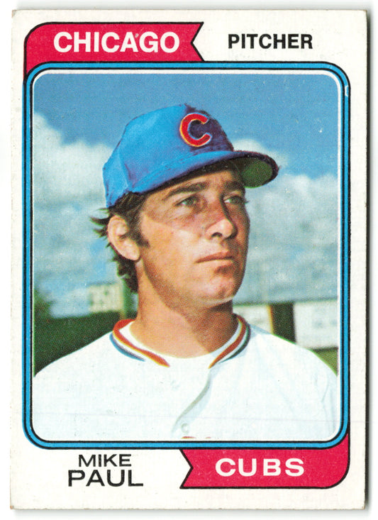 1974 Topps #399 Mike Paul