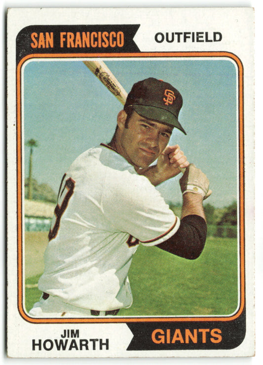 1974 Topps #404 Jim Howarth