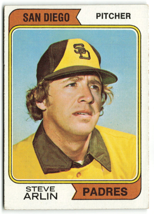 1974 Topps #406 Steve Arlin