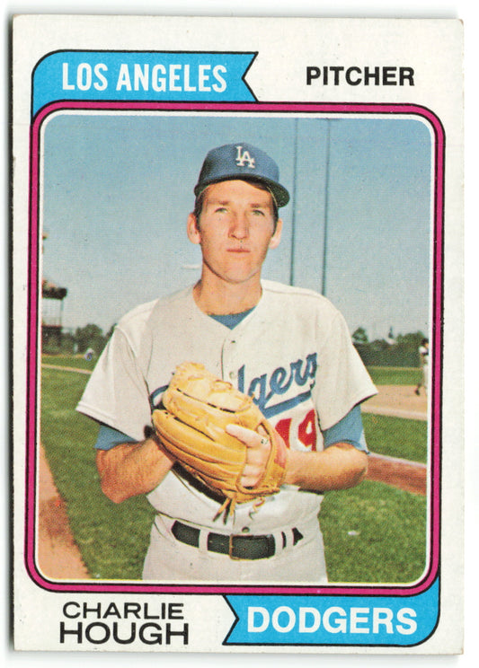 1974 Topps #408 Charlie Hough