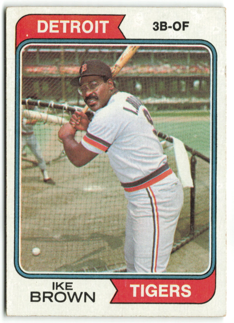 1974 Topps #409 Ike Brown