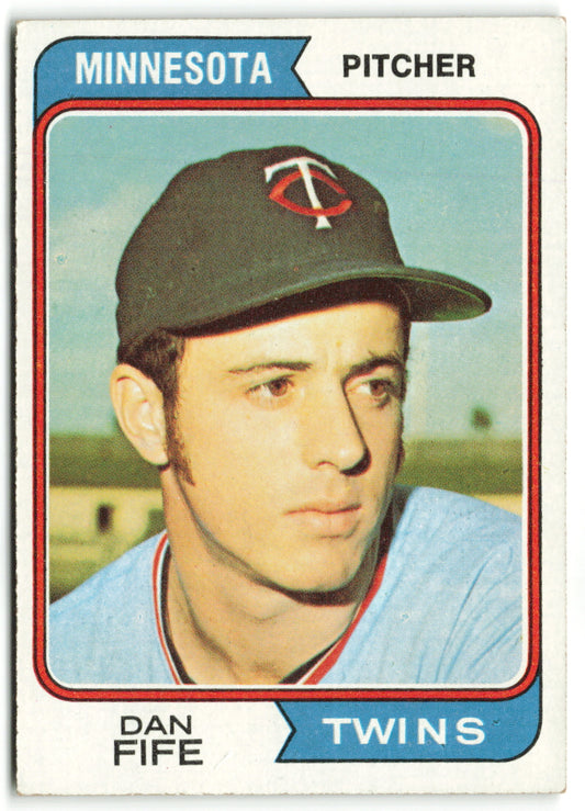 1974 Topps #421 Dan Fife RC