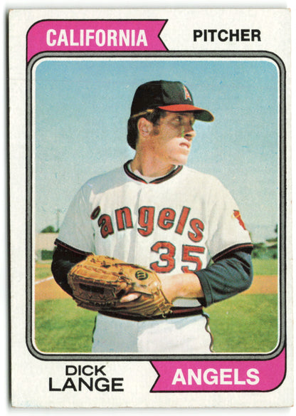 1974 Topps #429 Dick Lange RC