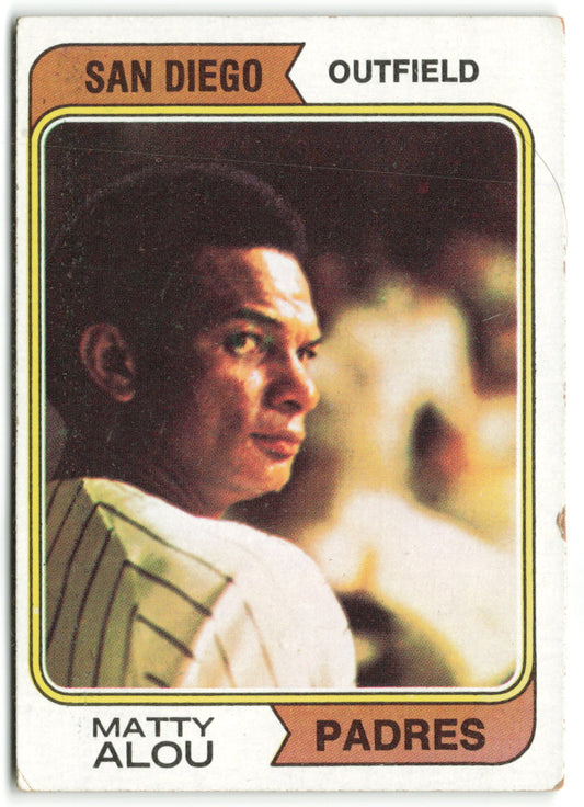 1974 Topps #430 Matty Alou