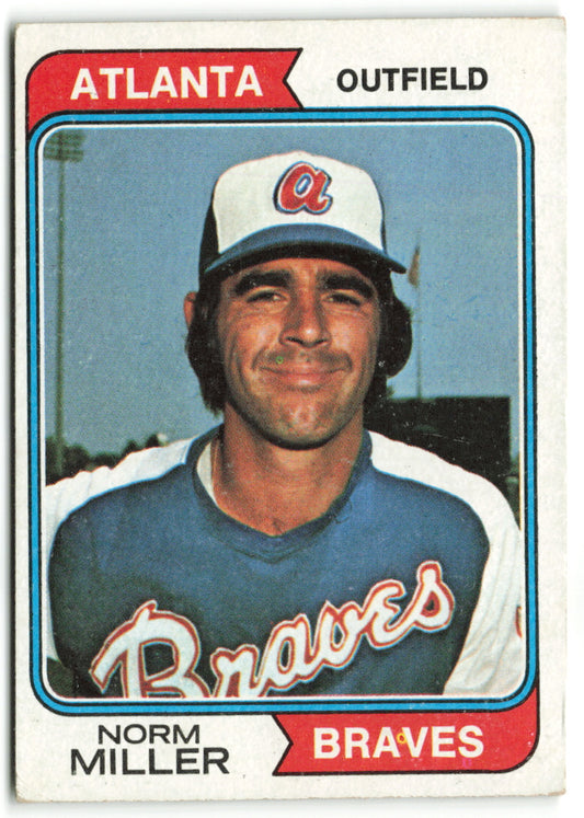 1974 Topps #439 Norm Miller