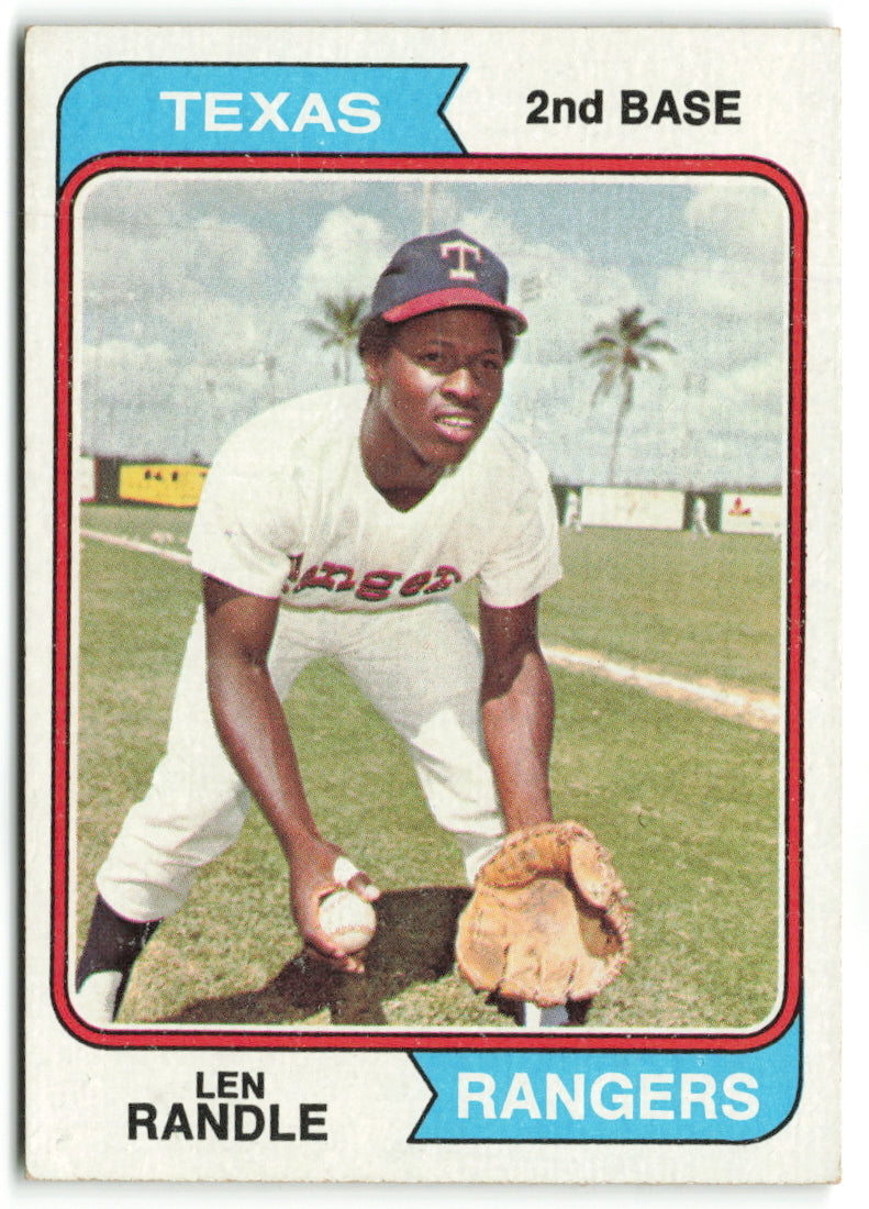 1974 Topps #446 Len Randle