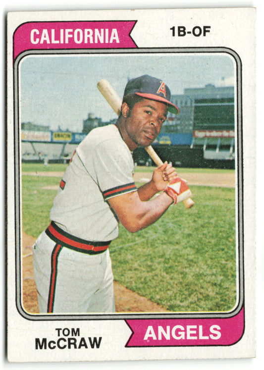 1974 Topps #449 Tom McCraw