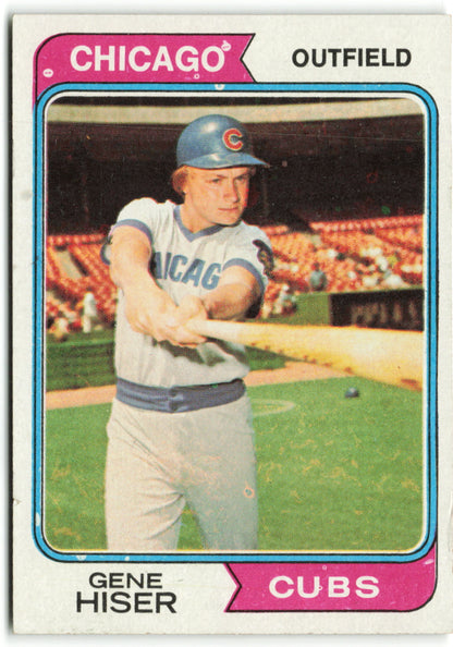 1974 Topps #452 Gene Hiser