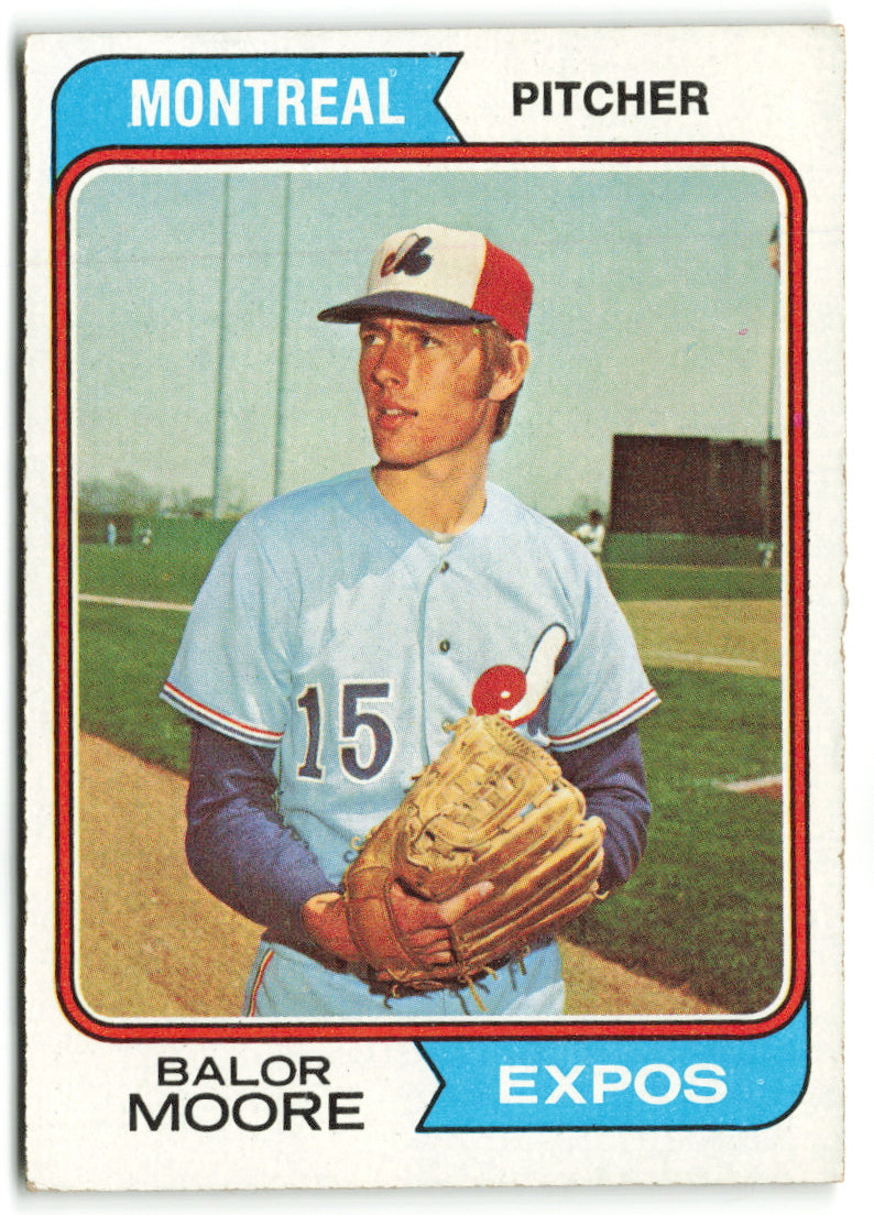 1974 Topps #453 Balor Moore