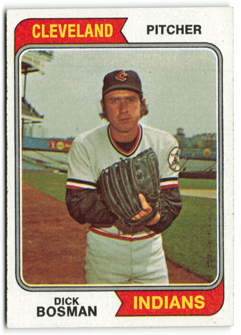 1974 Topps #465 Dick Bosman