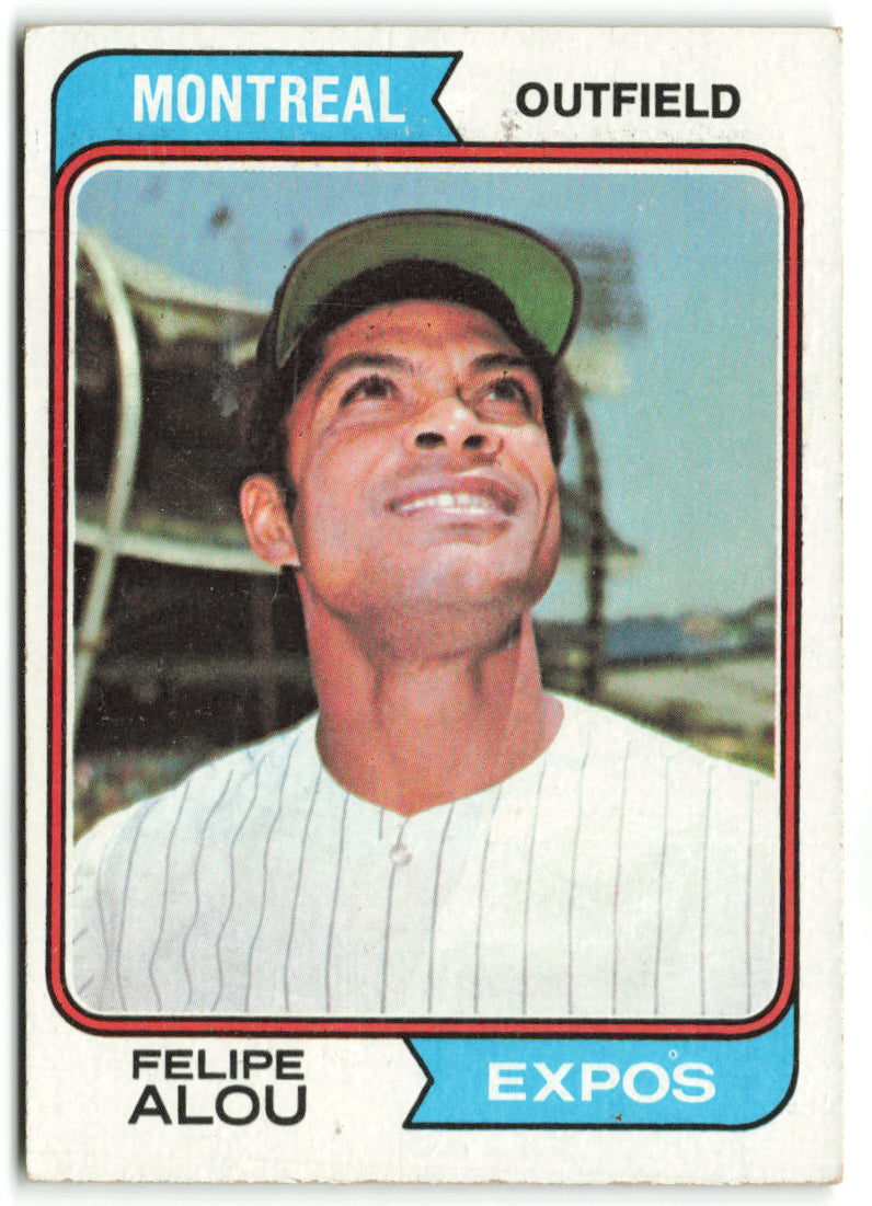 1974 Topps #485 Felipe Alou