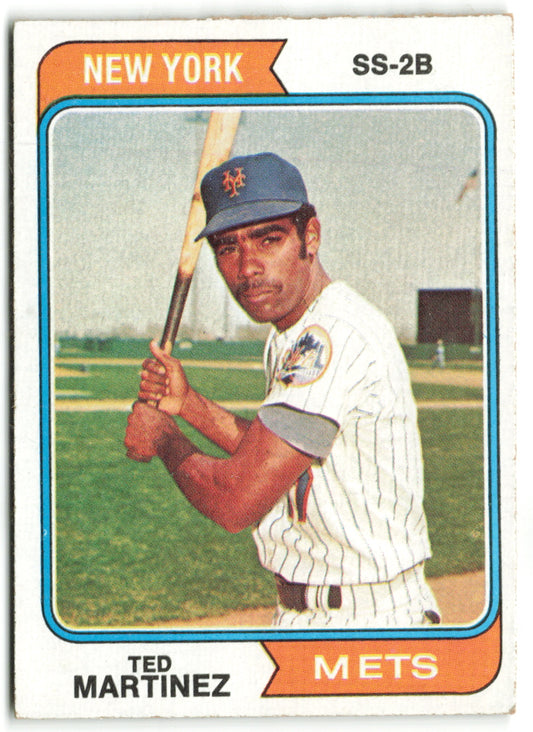 1974 Topps #487 Ted Martinez