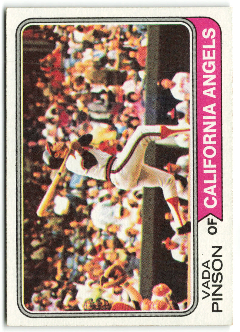 1974 Topps #490 Vada Pinson