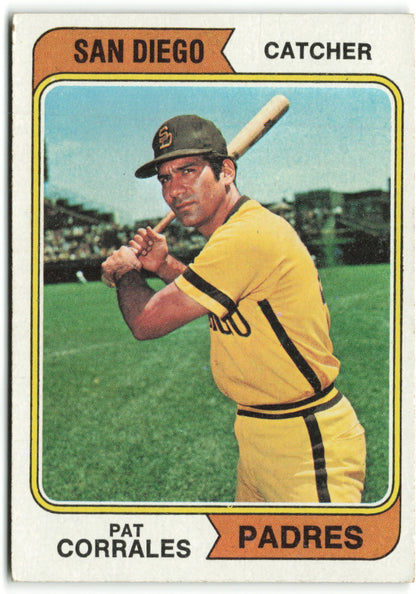 1974 Topps #498 Pat Corrales