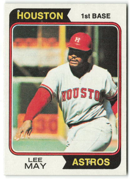 1974 Topps #500 Lee May