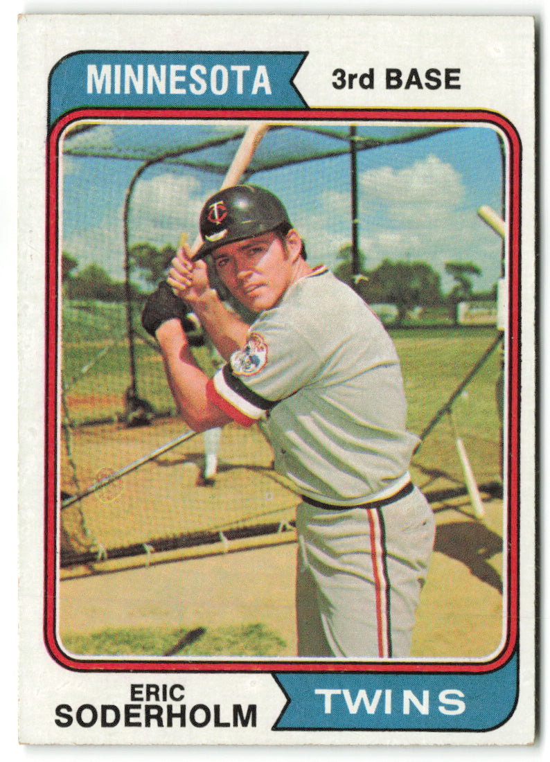 1974 Topps #503 Eric Soderholm