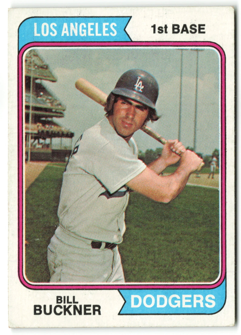 1974 Topps #505 Bill Buckner