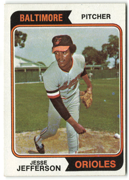 1974 Topps #509 Jesse Jefferson