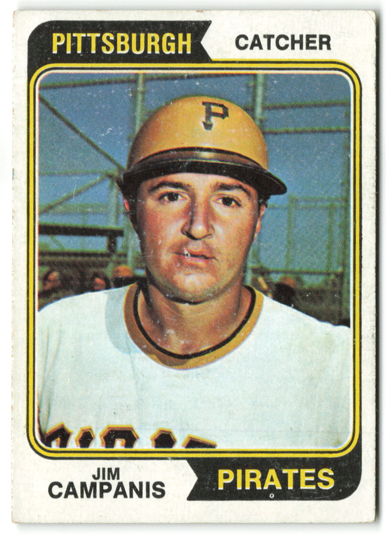 1974 Topps #513 Jim Campanis