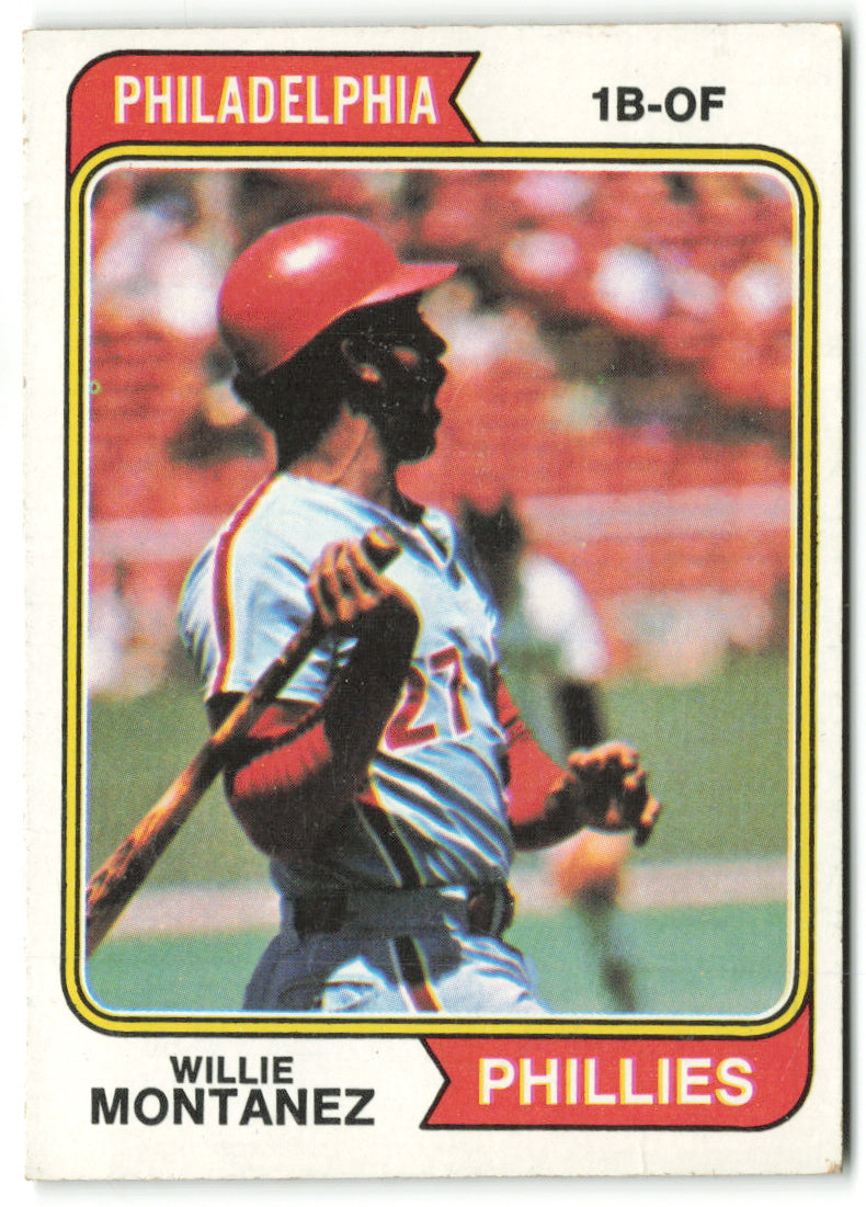 1974 Topps #515 Willie Montanez